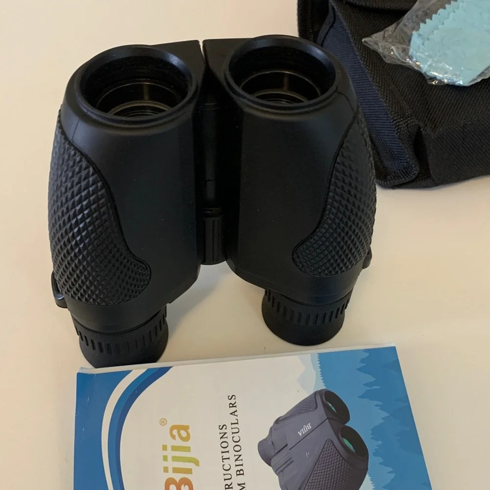 G4Free Bijia Compact Binoculars 12x25 Small Lightweight Outdoors Hiking Travel